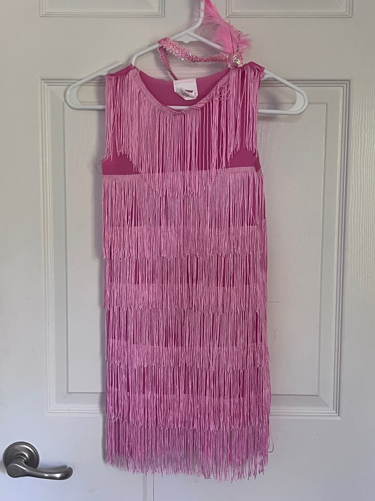 #125 Girls Flapper Costume Size 6-8