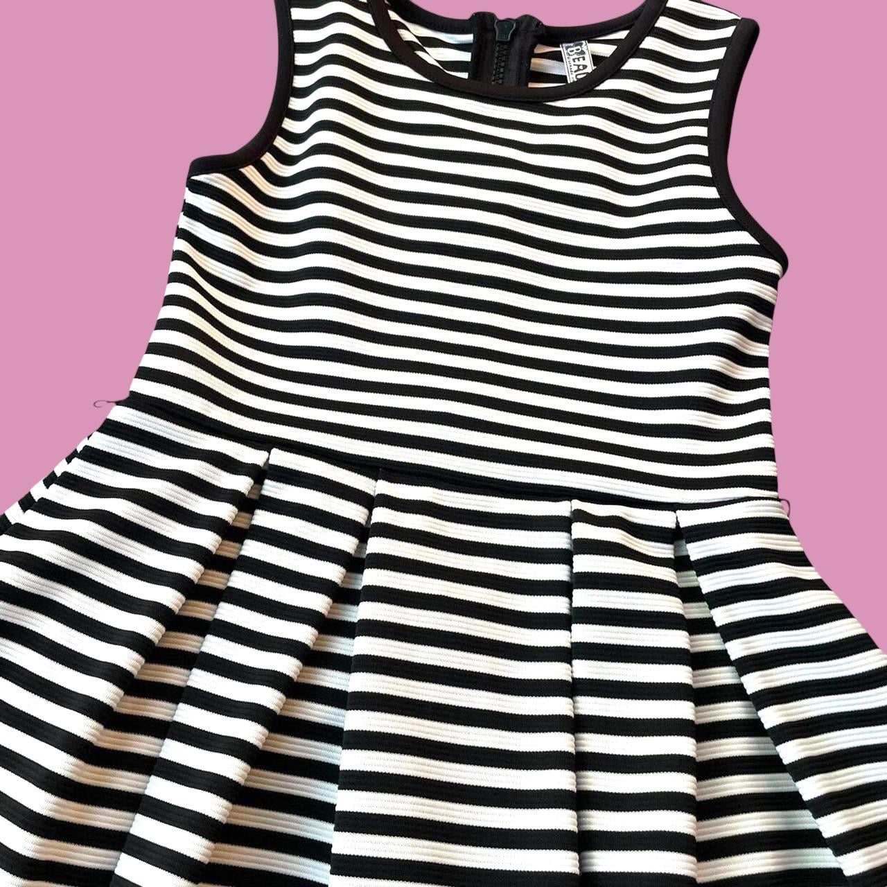 #1 Striped twirl dress size 8 REDUCED