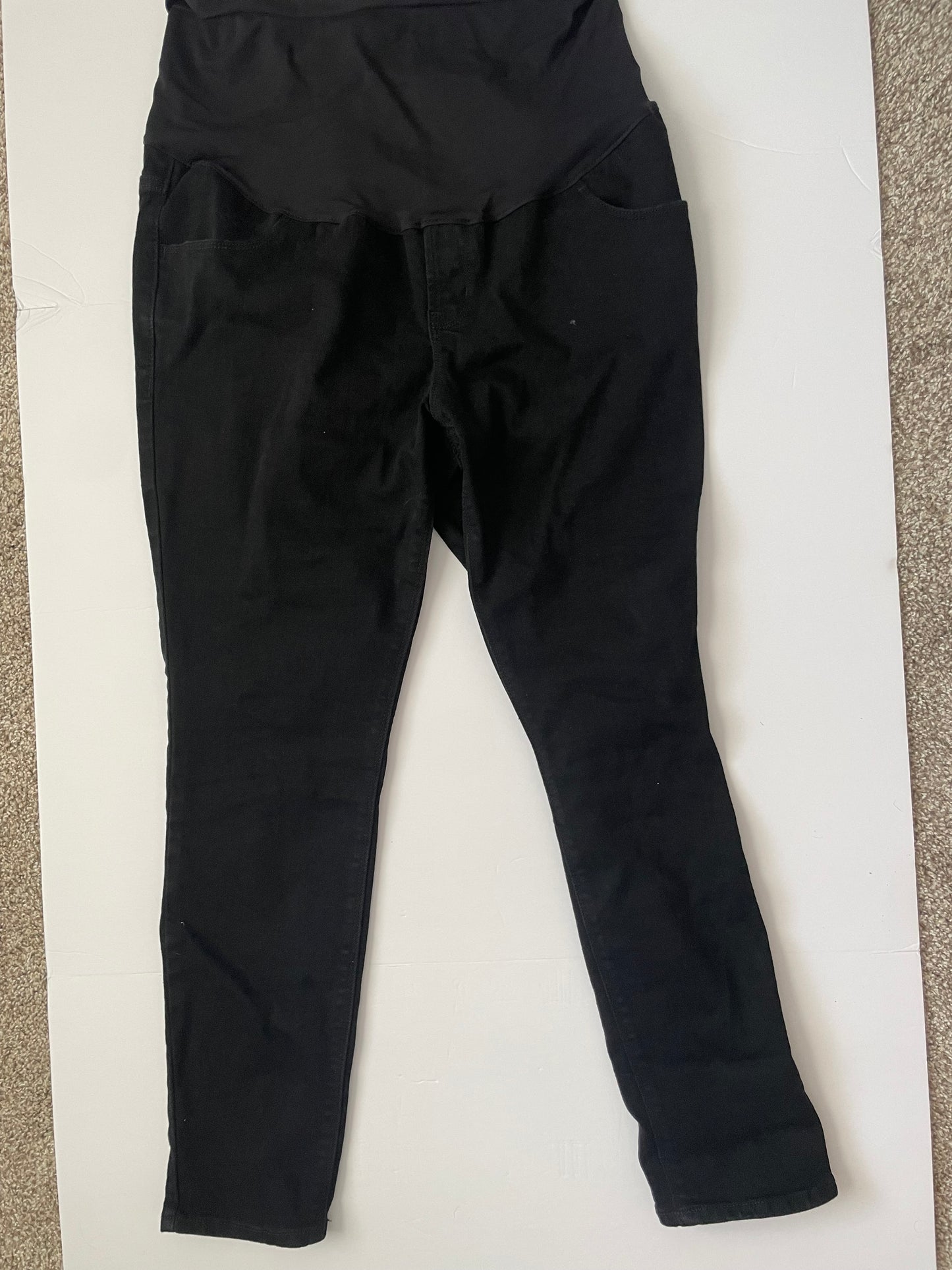 #3 old navy black maternity jeans women’s size 14