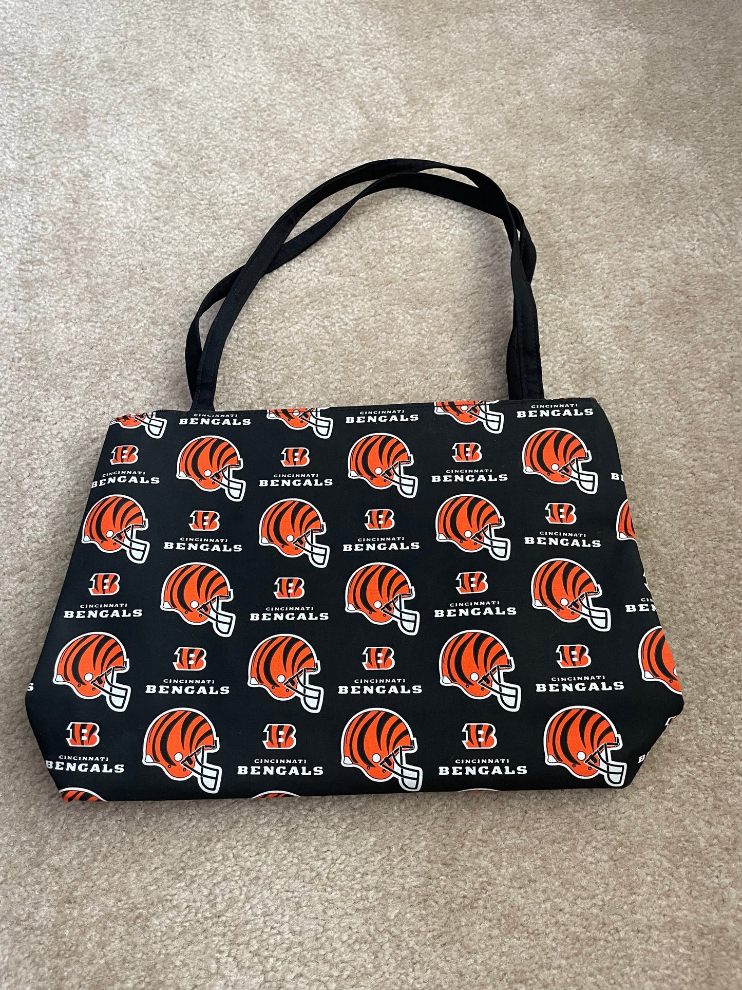 Seller 129- Bengals medium size purse/ tote bag