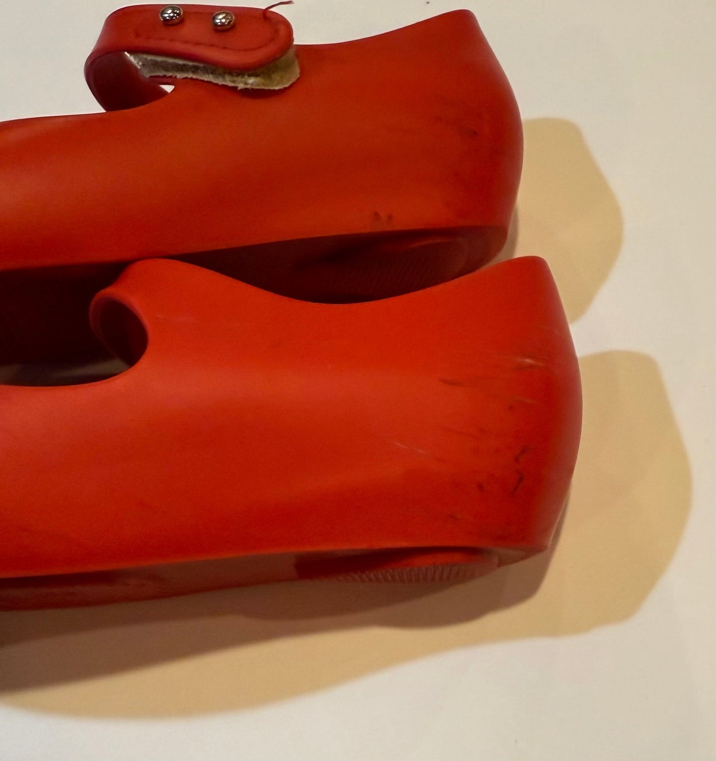 #180 Girls Shoe 9 Mini Melissa Shoe with Minnie Mouse Ears