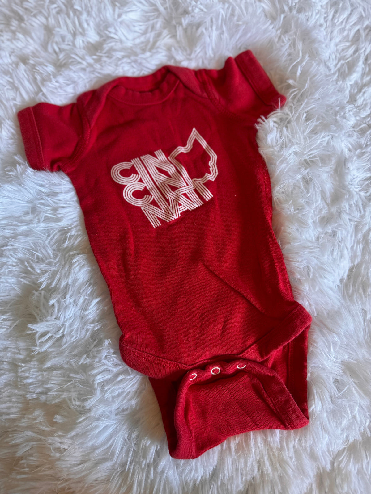 #86 Wire & Twine Ohio onesie Gender Neutral NB