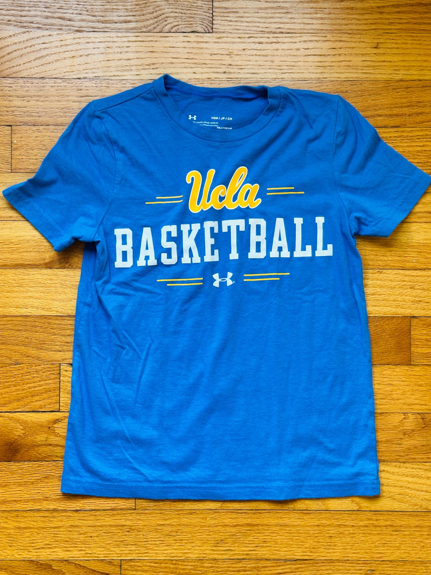 #186 UnderArmour UCLA Basketball Shirt - youth S - VGUC