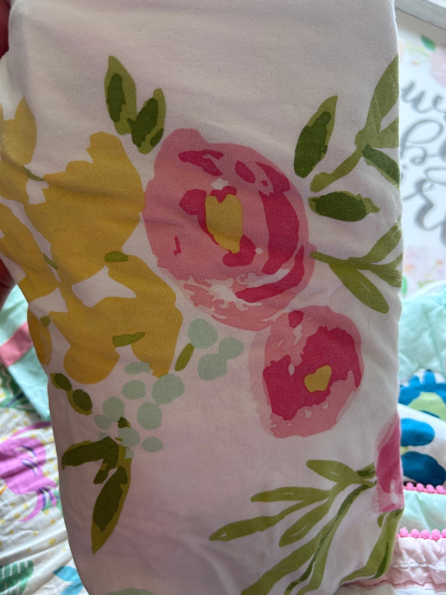 Seller #7 baby girl nursery set and decor
