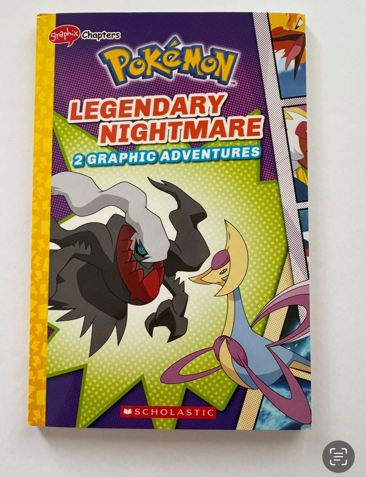 REDUCED #92 NEW Pokémon legendary nightmare book