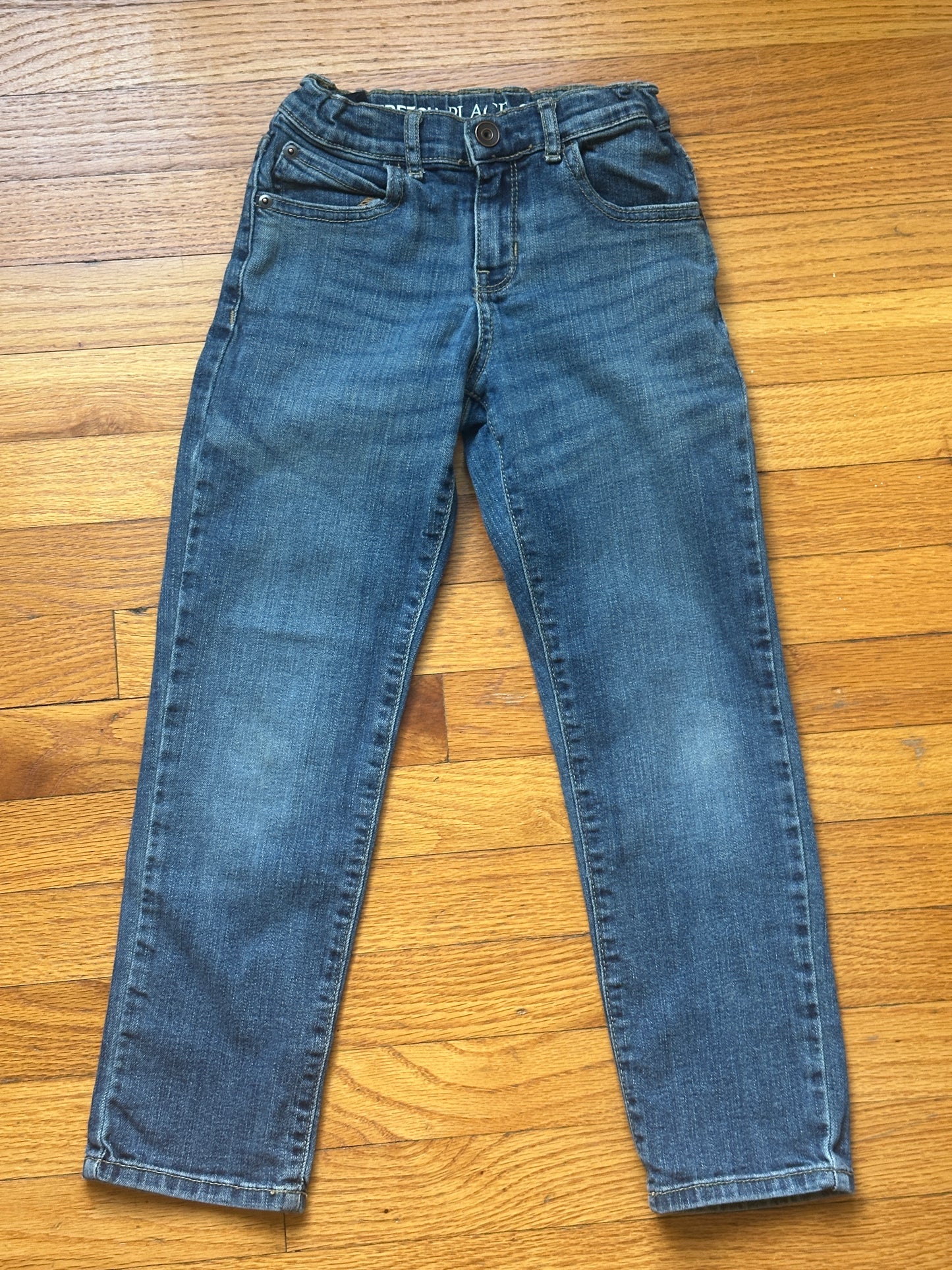 #186 Children's Place Stretch Straight Jeans - boys 7 - VGUC