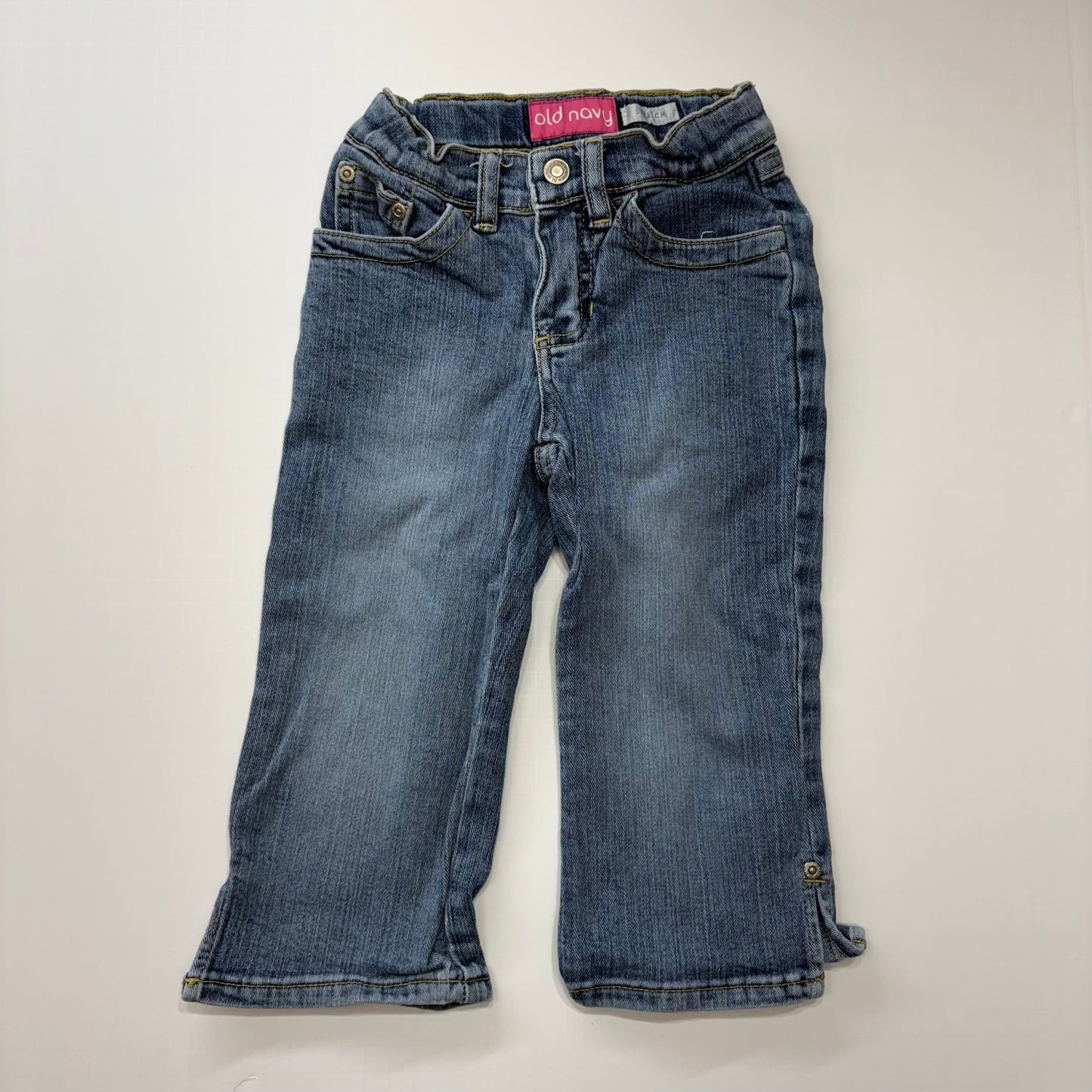 Seller 189 Girls 5T Old Navy Jean Capri Pants EUC