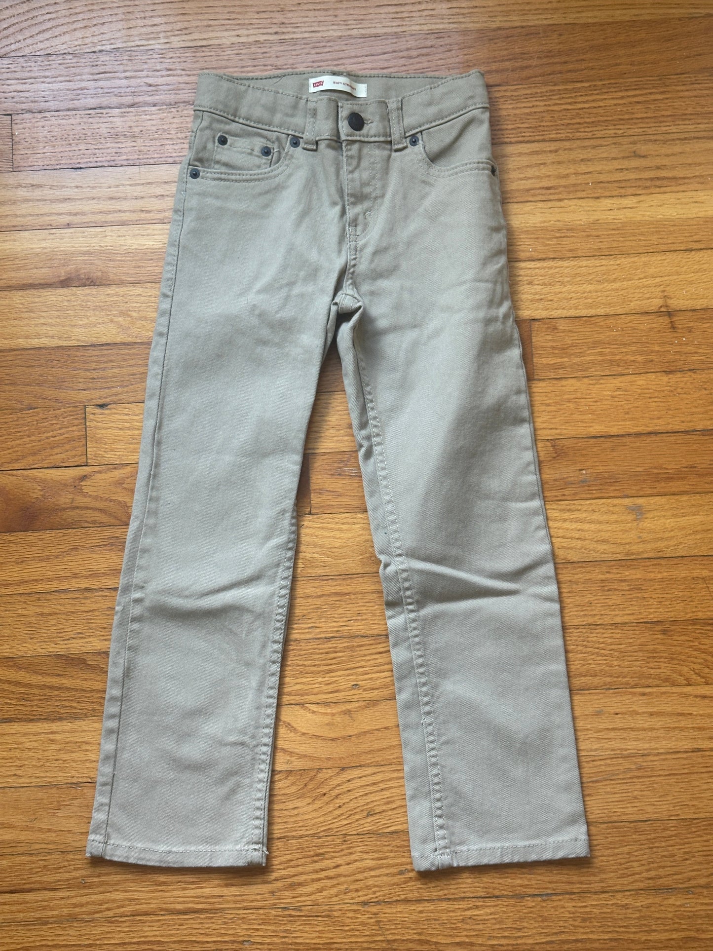 #186 Levi's 514 Straight - boys 7 - EUC