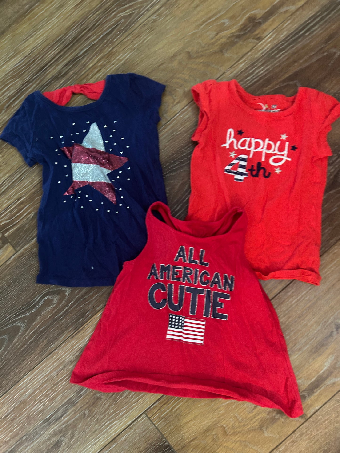 Seller #223 -Patriotic shirts girls 3T