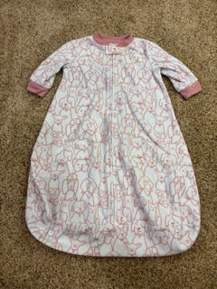 #47 girls small Carters sleep sack, fleece