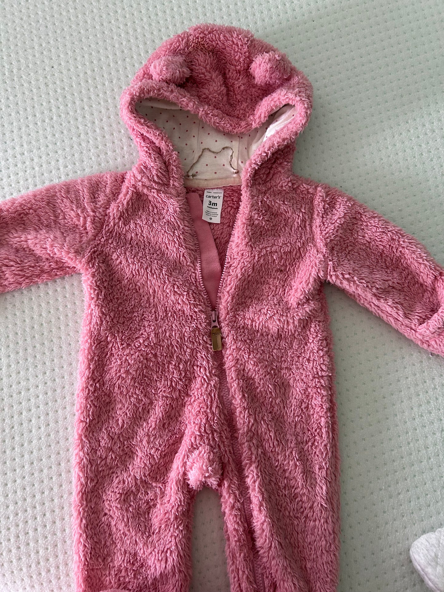 Seller #7 girls 3mo winter bunting by Carter’s