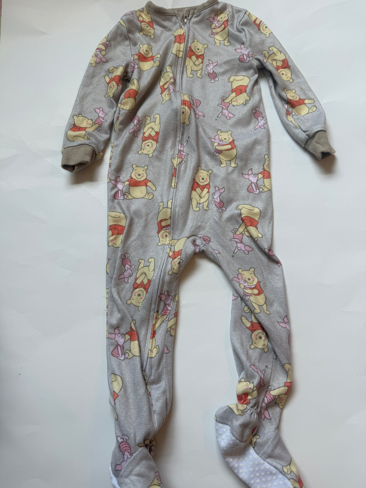 #170 Disney Winnie The Pooh & Piglet Baby Ultra Soft Sleep & Play gender neutral size 18 months