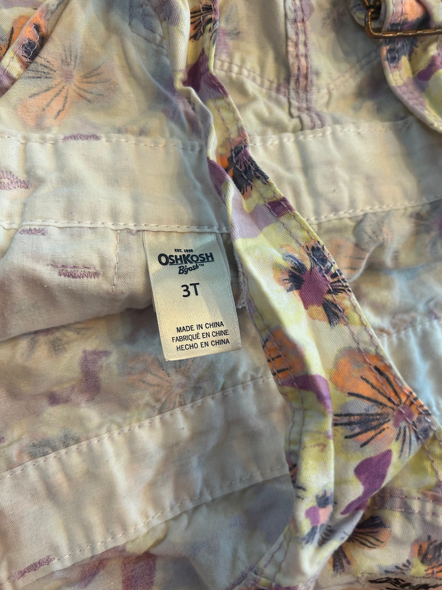 Seller #223 - osh kosh bibs girls 3T floral
