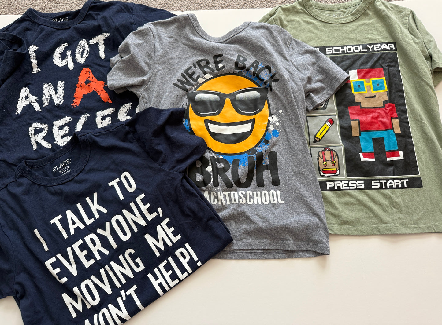 Seller #31 Boys 7/8 Children’s Place Tees