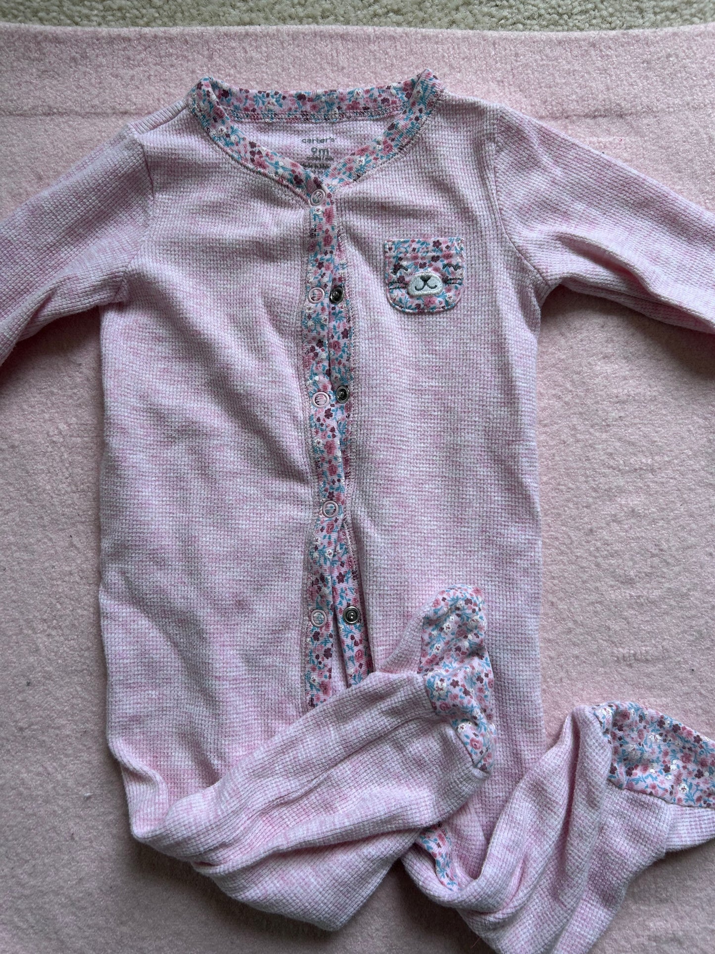 Seller #8 9mo girl pj by Carters