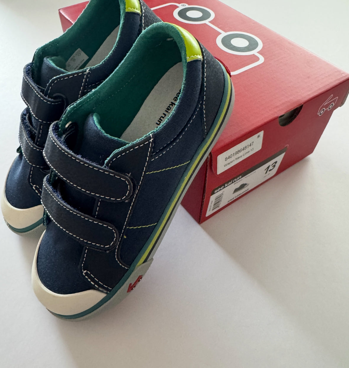 REDUCED #92 NEW boys size 13 See Kai Run shoes with box