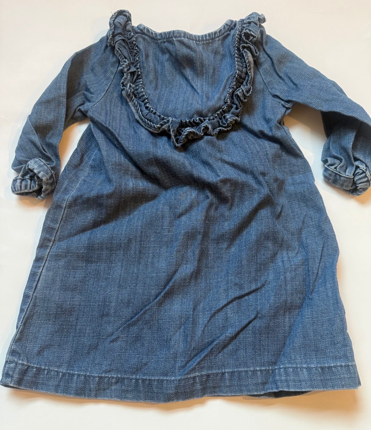 #170 Carters denim dress girls 9 months