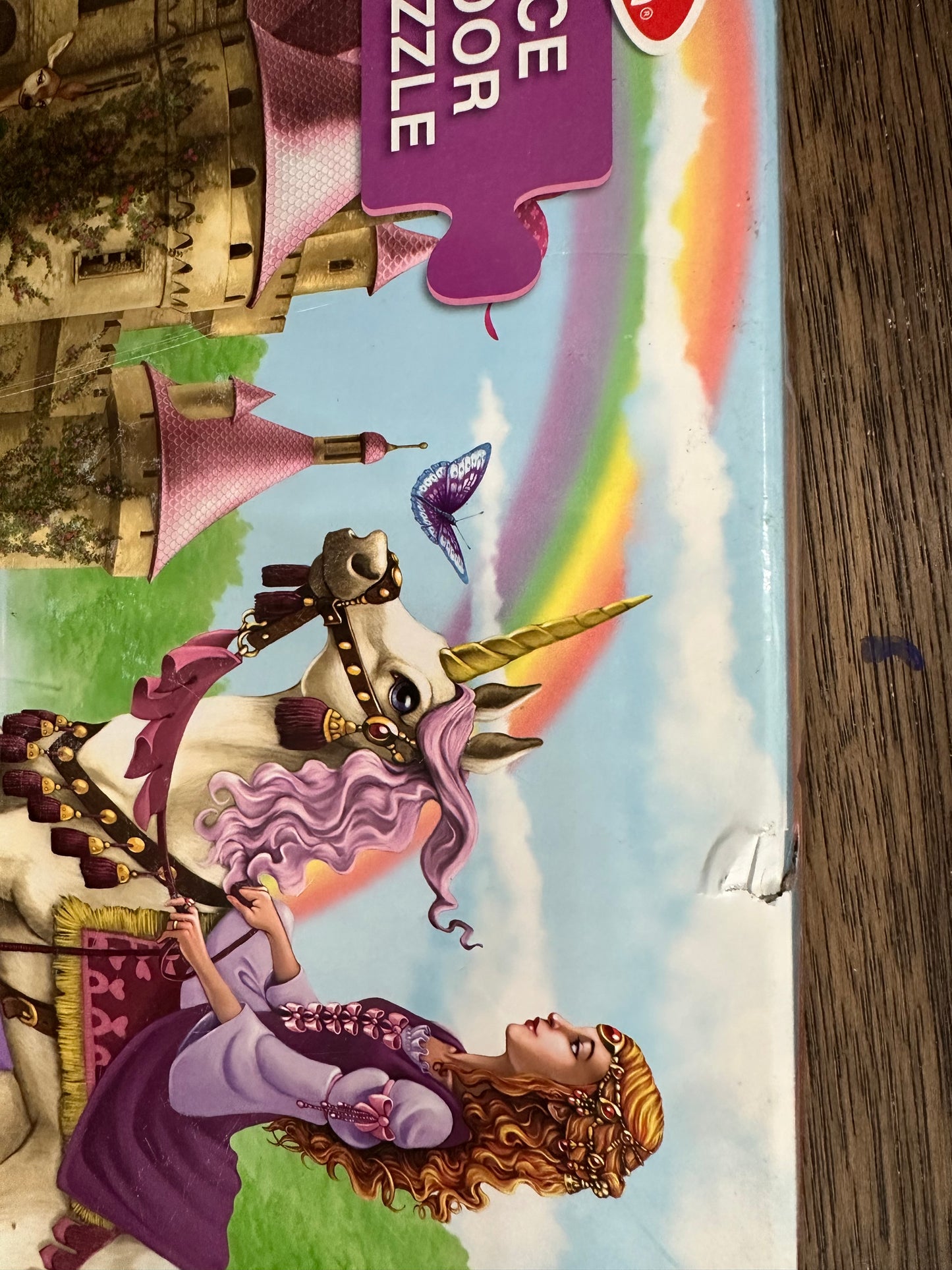 #111 Melissa & Doug 48 pf Floor Puzzle Fairy Tale Castle