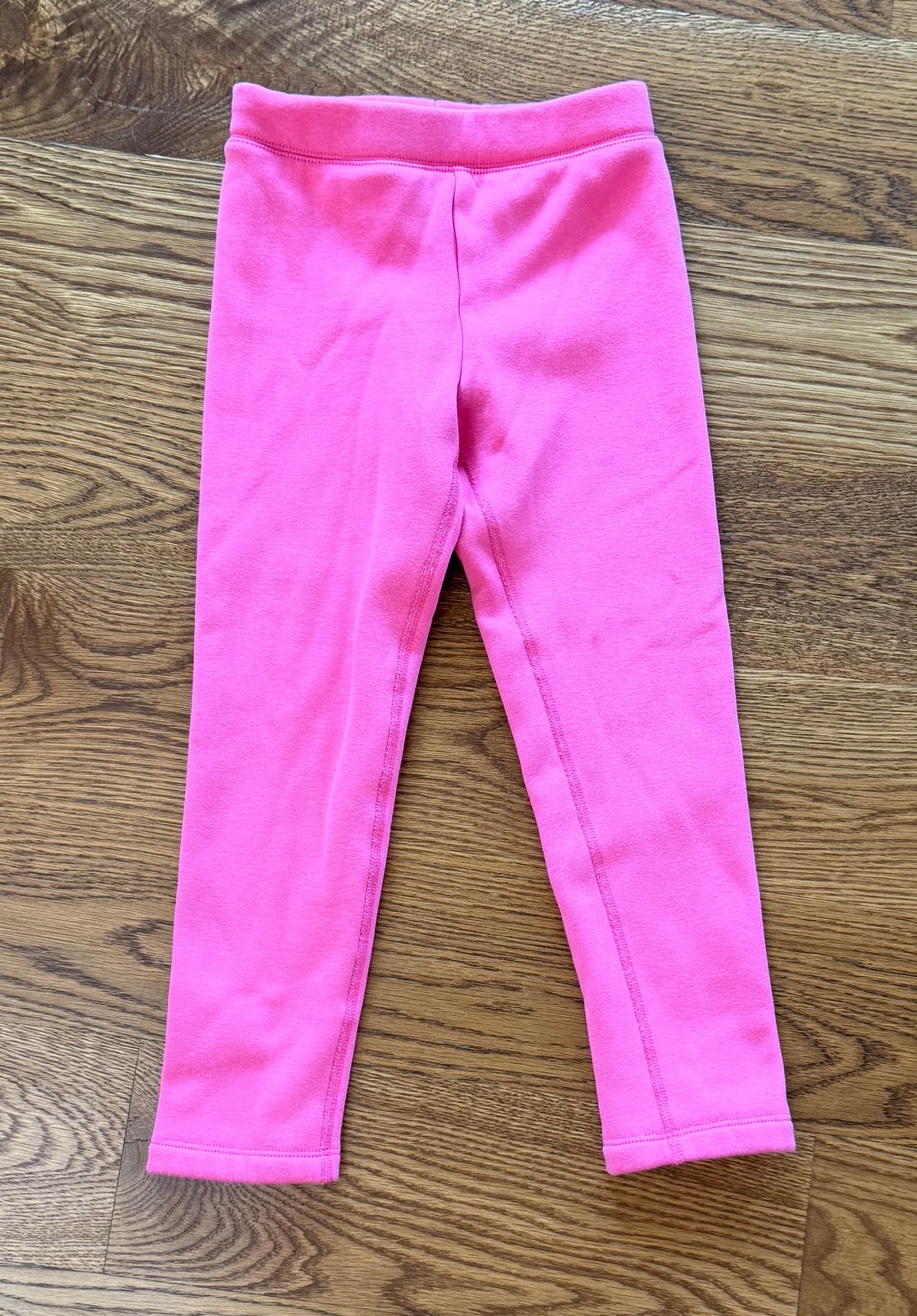 53 - Girls 6 Primary Pink Fleece Pants