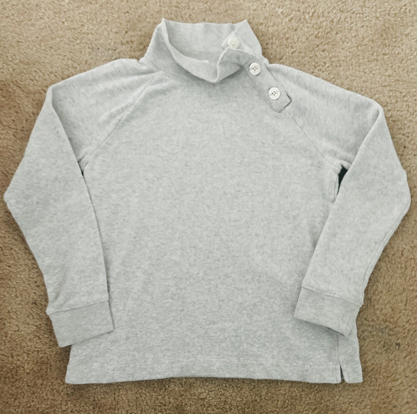 #15 *Reduced* Crewcuts 8 Mockneck Sweater with Buttons