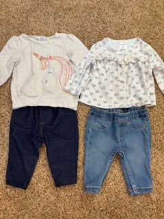 #47 girls 3mo carters outfits