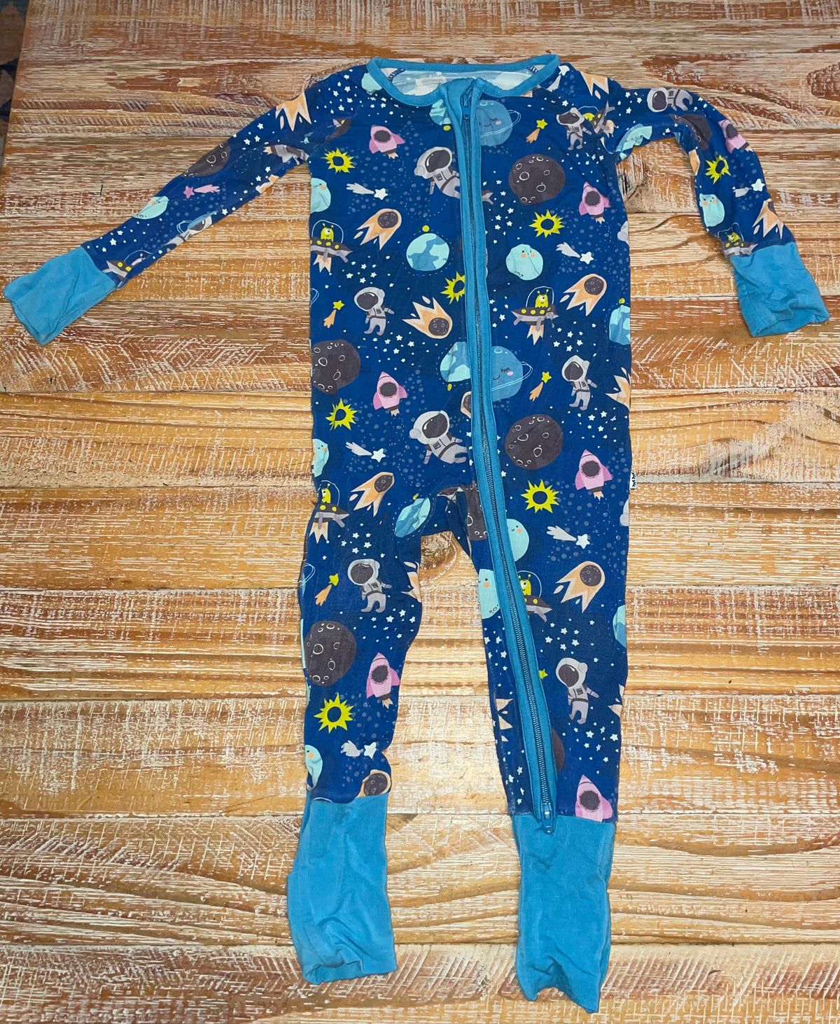 #4 Little Sleepies Space Pajamas 6-12 months