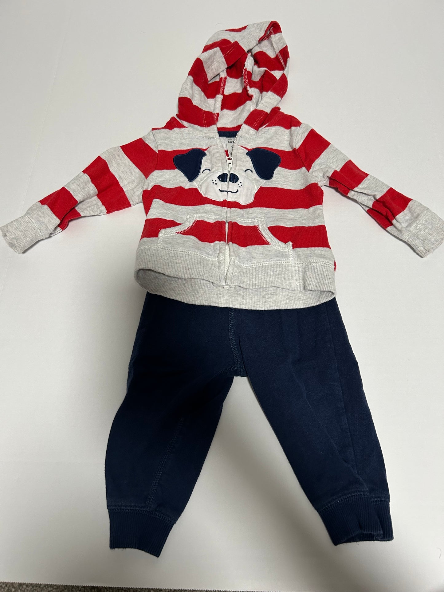 #27 Boys 6-9 months Carters dog outfit