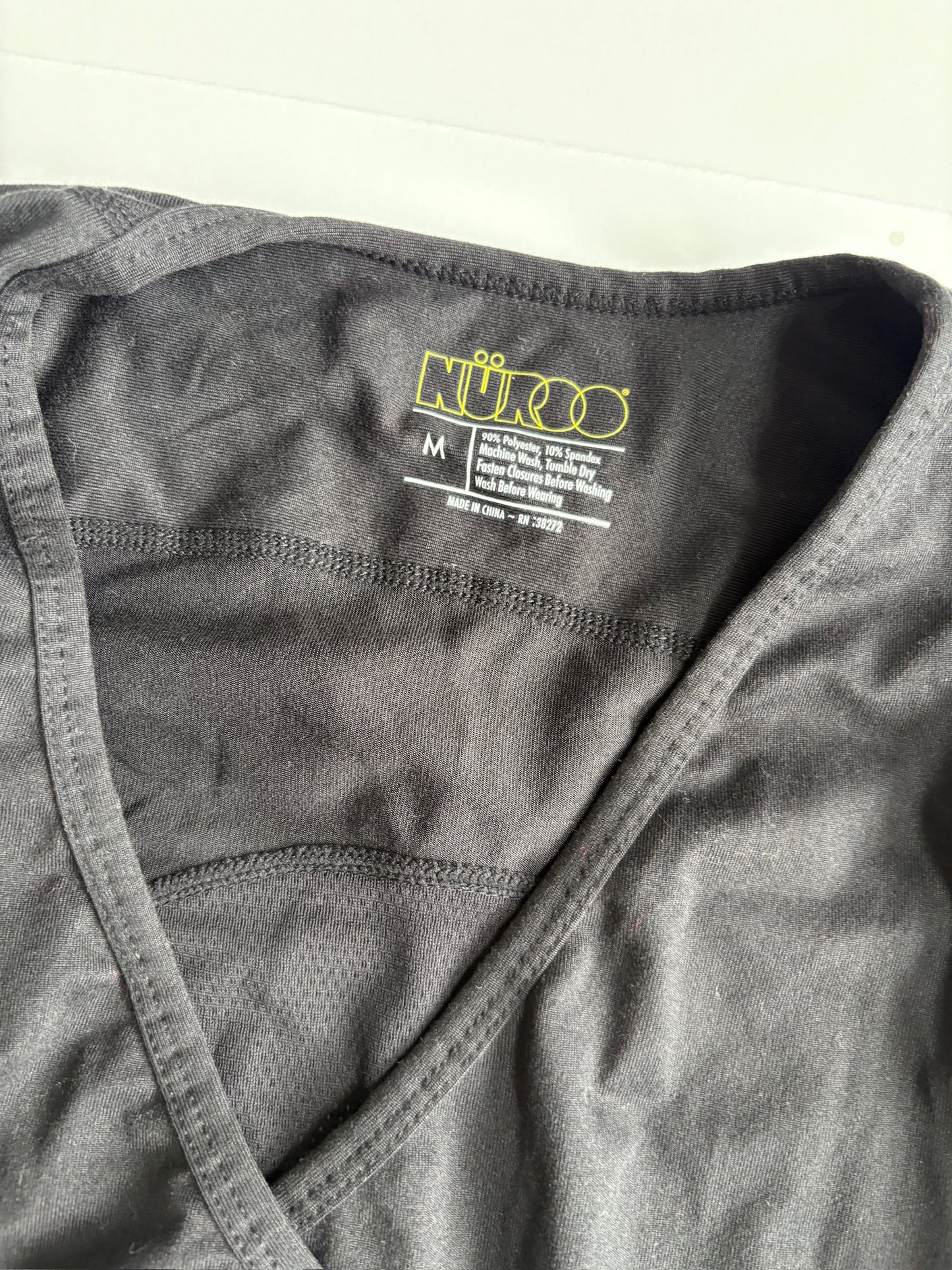 Seller #105 - Medium Black NuRoo Pocket Baby Carrier/Skin to Skin Shirt NWOT