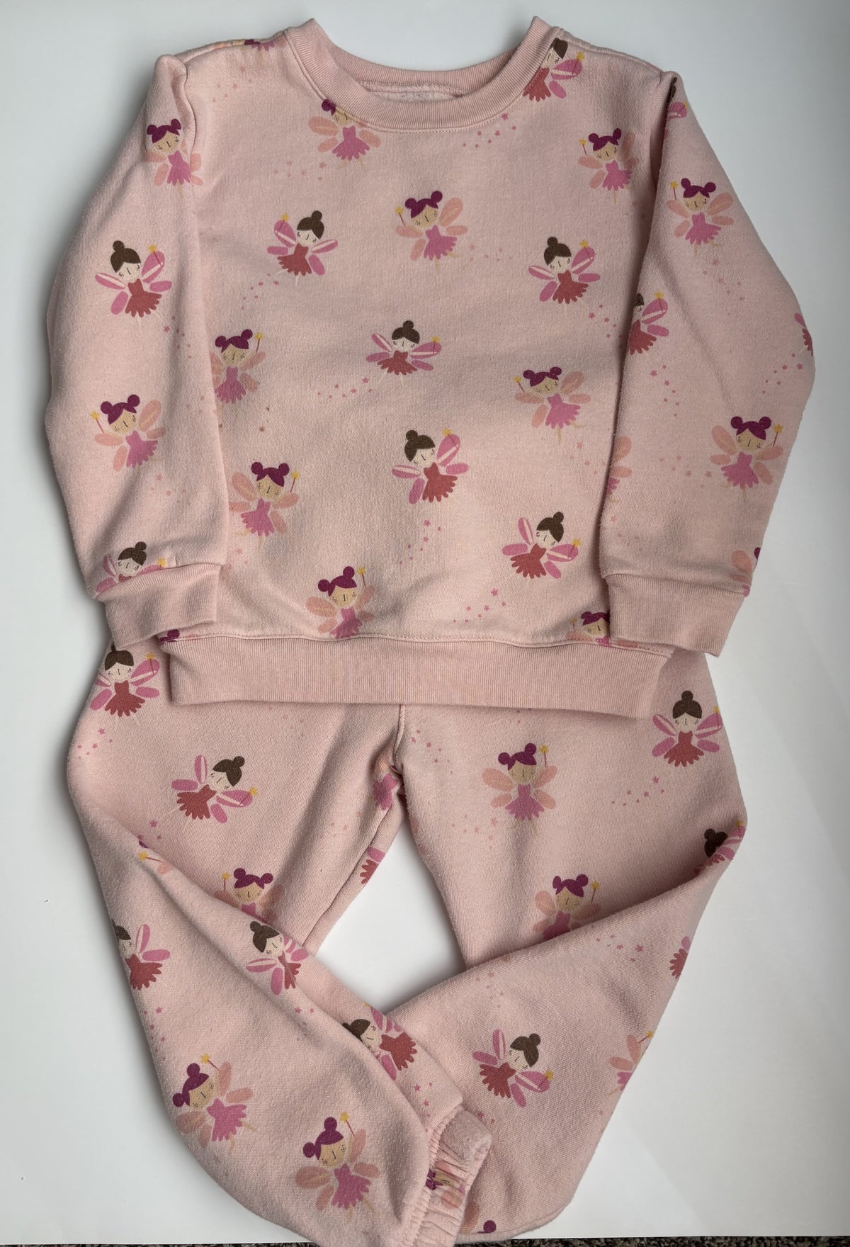 Seller #177 Girls 4T Garanimals Pink Fairy Sweat Set