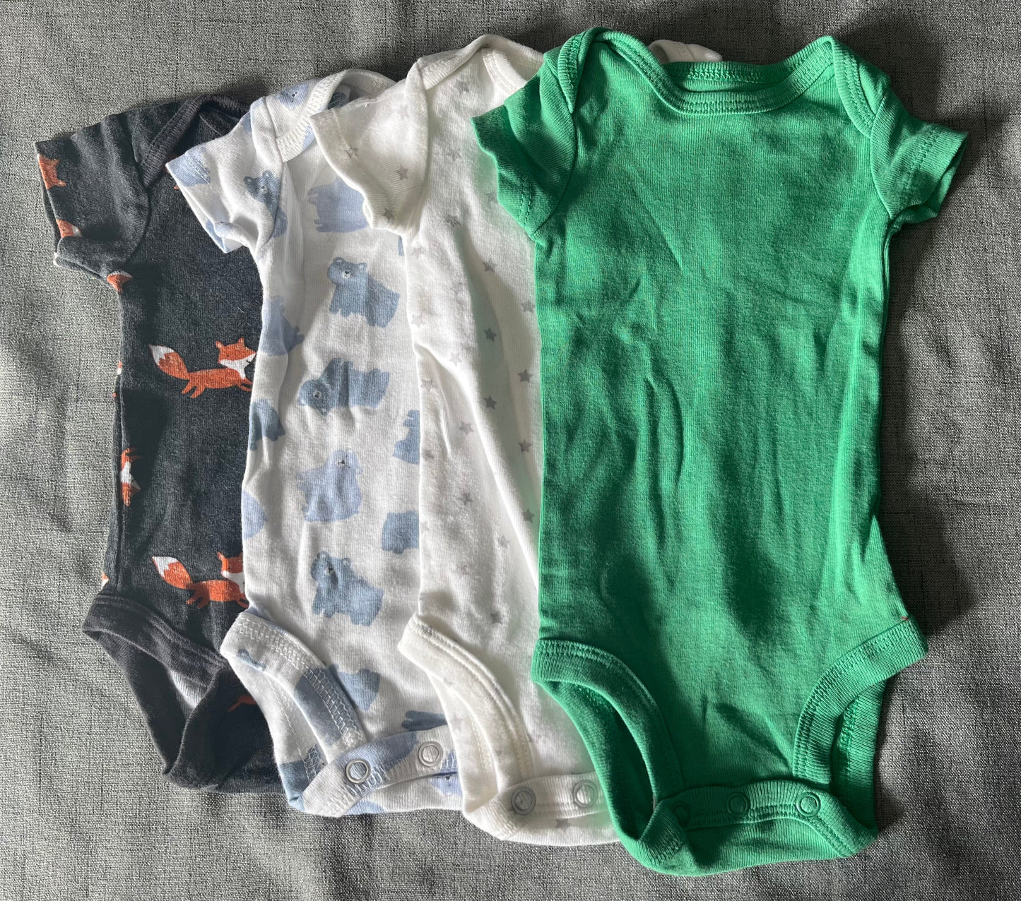 Seller #13 Carter’s & Gerber newborn boys onesie bundle