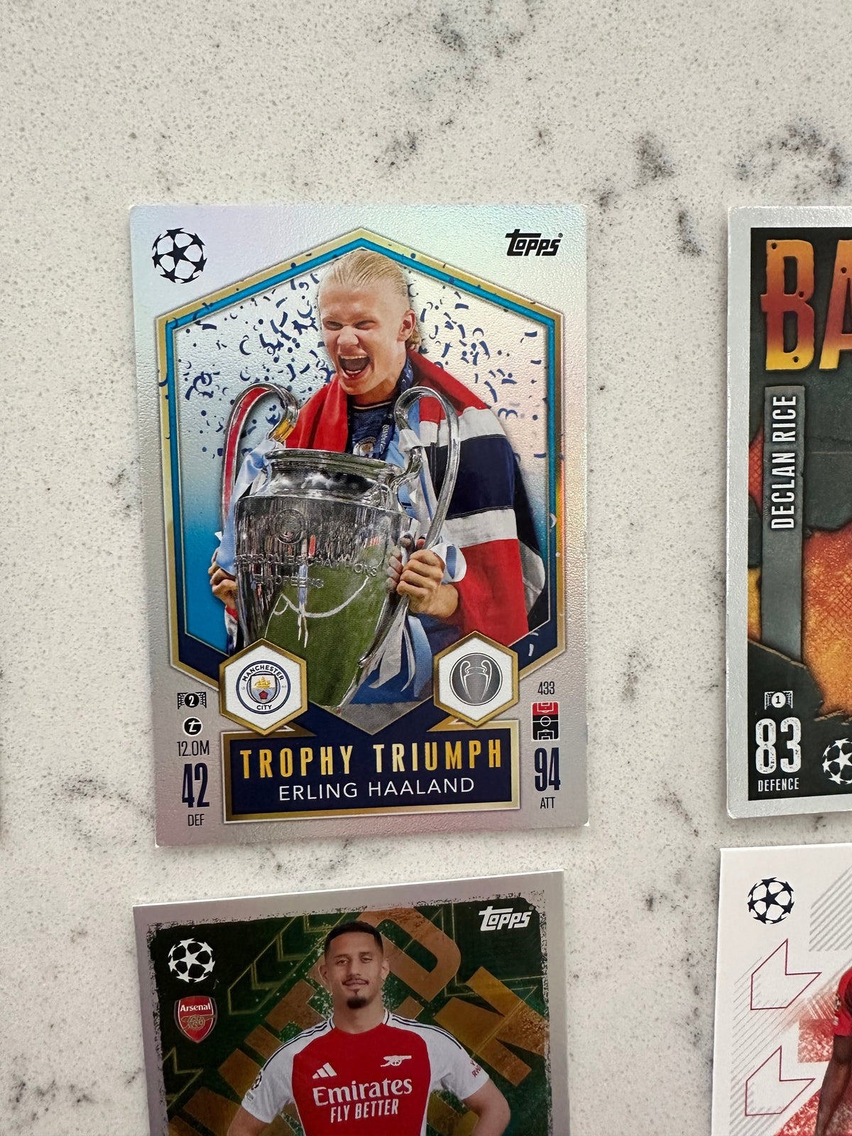 Seller 42, Match Attax Soccer Cards- Messi, Mbappe, Haaland!