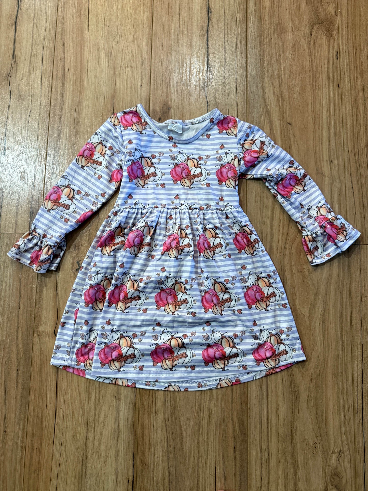 Seller #81 Girls 4T Boutique Fall Pumpkin Dress