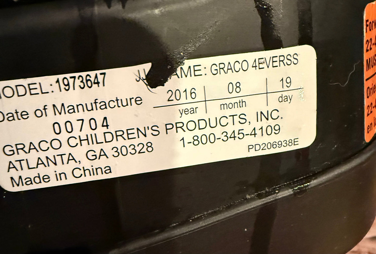#180 Graco 4Ever Deluxe Gray 2 of 2 available