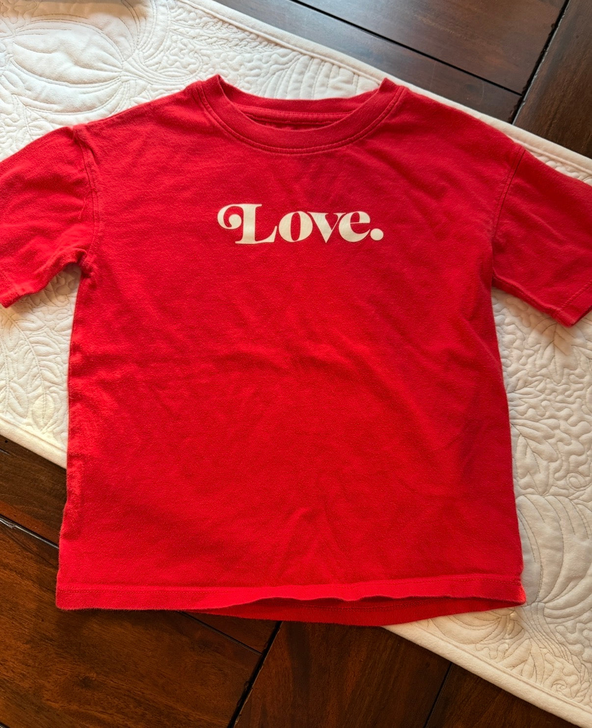 #51 NEW Cat & Jack Love T-Shirt Girls 5T