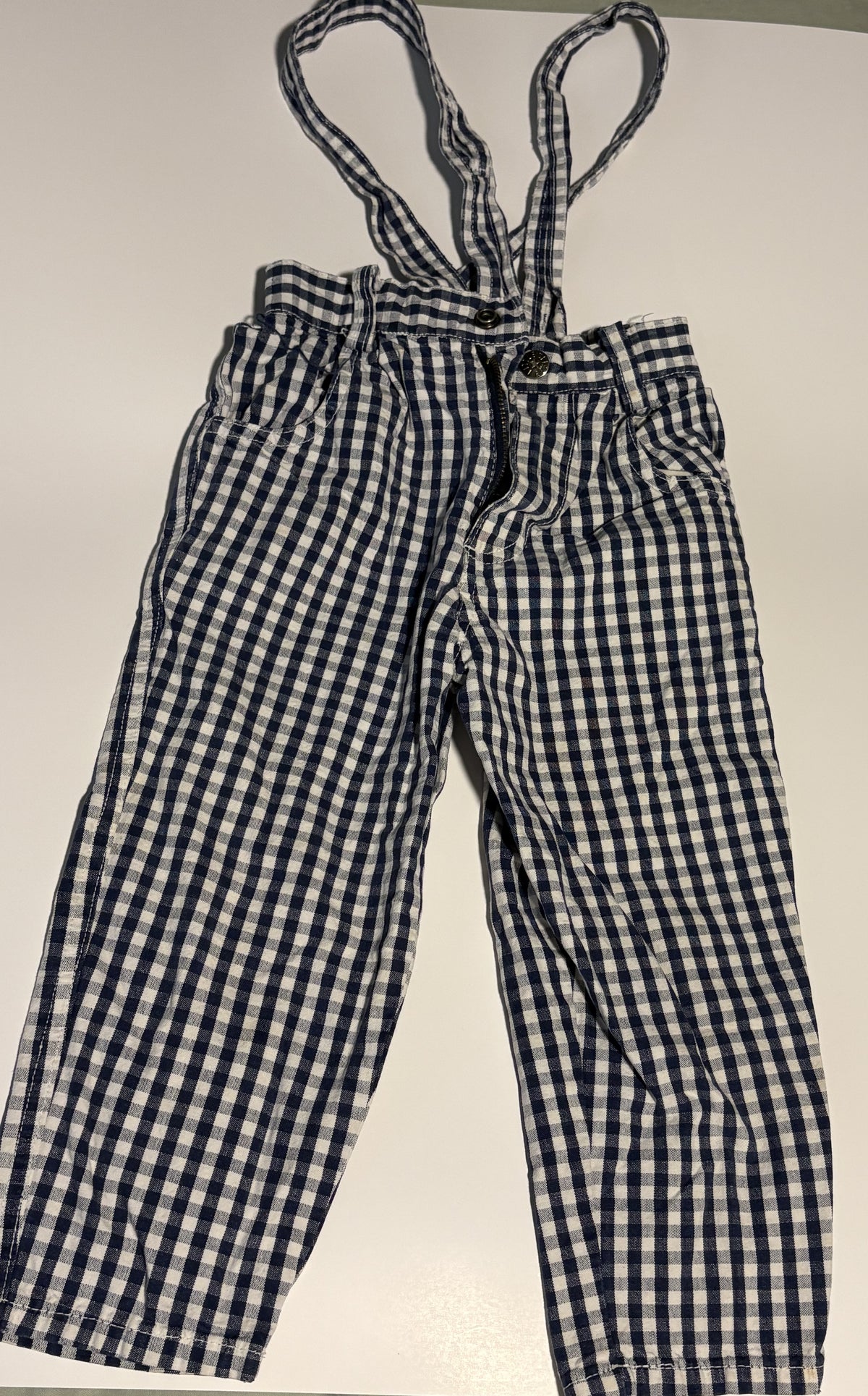 Seller #177 Boys 2T Little Rebel Checkered Outfit