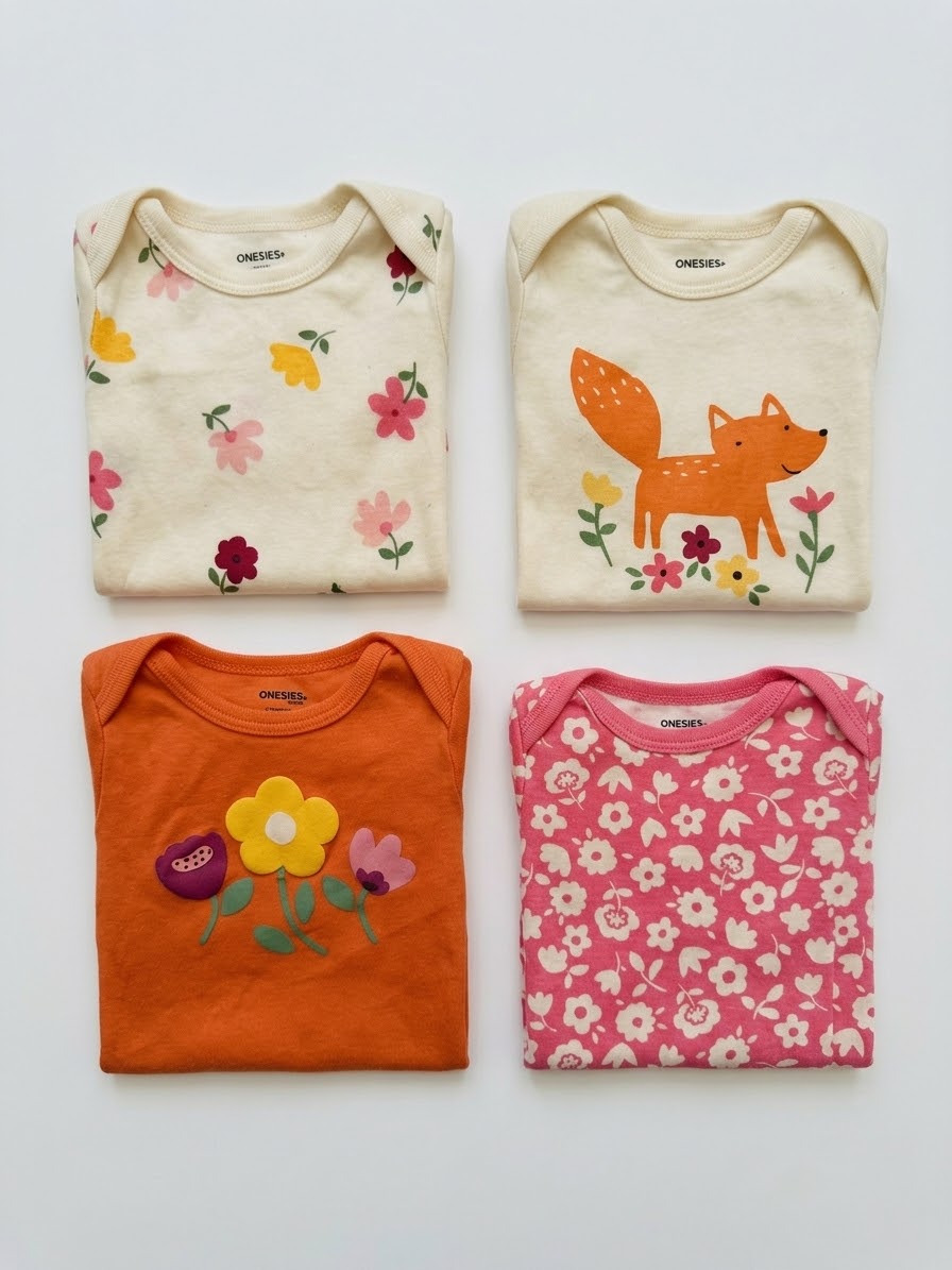 #86 Onesie Set Girl 3M