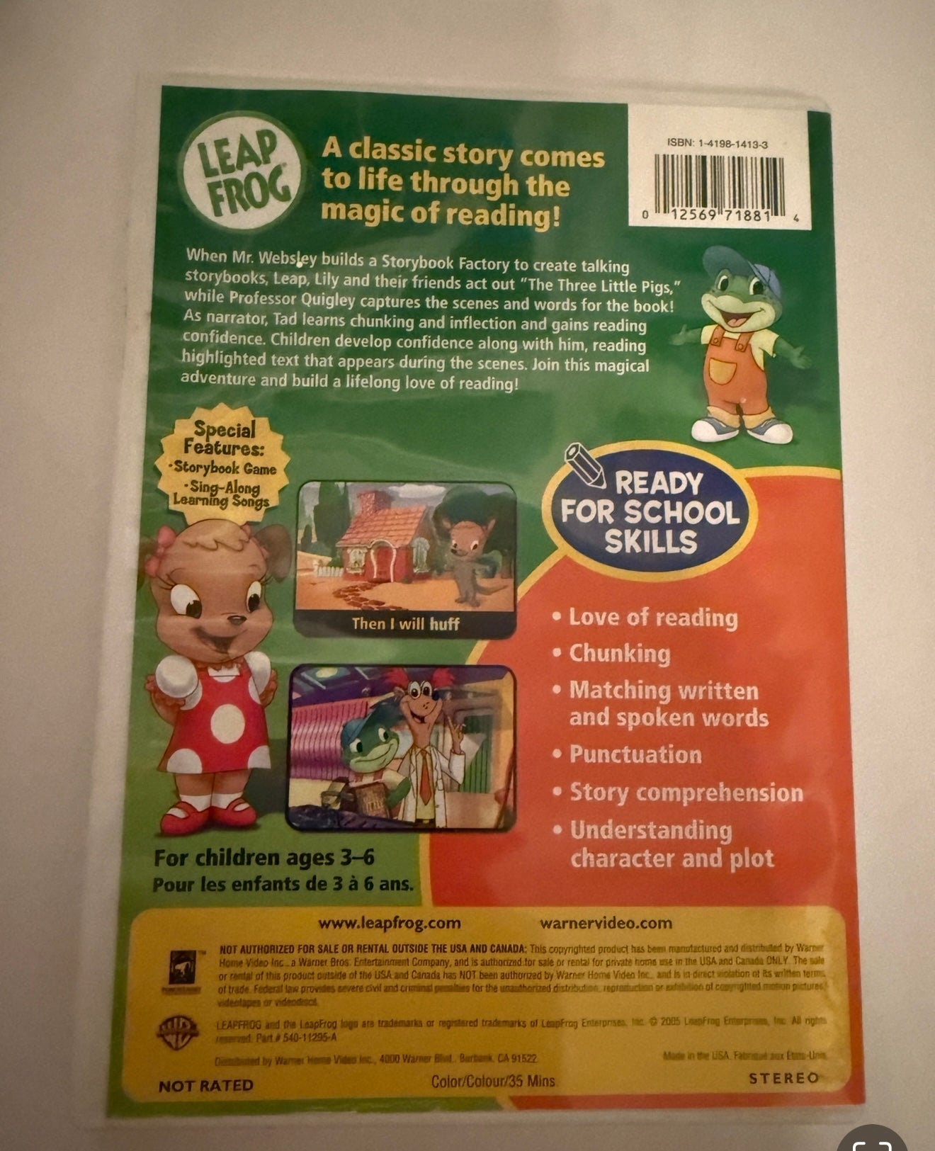 #180 Set of Leap Frog DVDs (6) plus Little Einstein, Thomas the train
