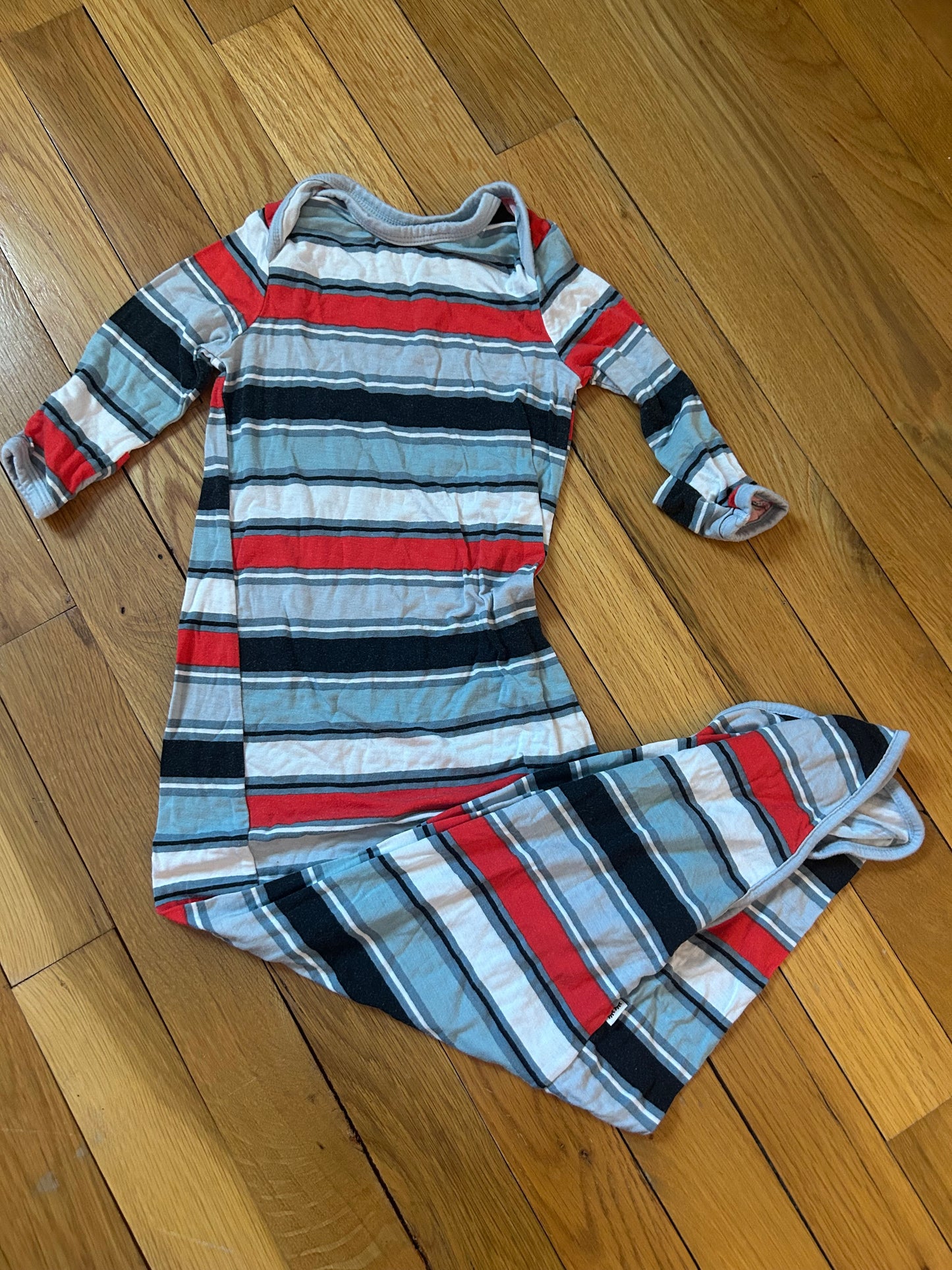 Seller 128 - Little Sleepies Striped Newborn Gown