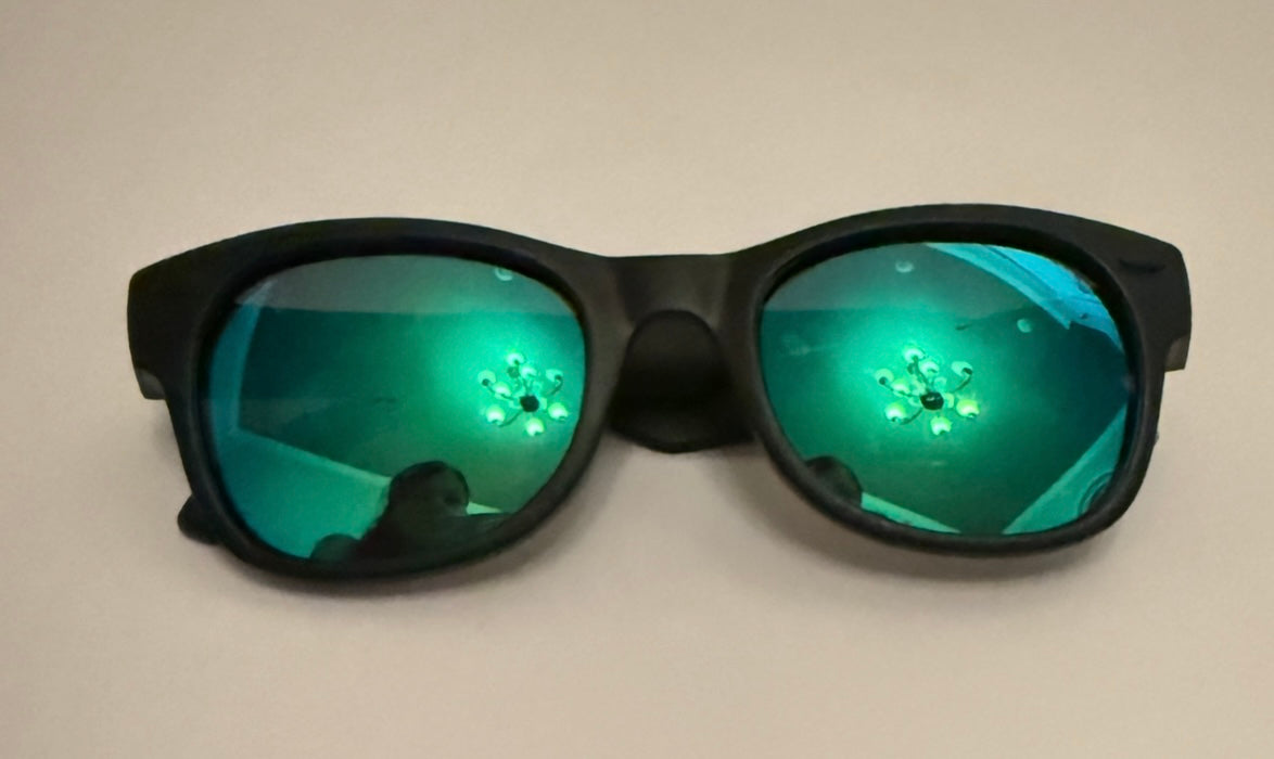 #180 Unisex (Boys/Girls) Toddler Black Roshambo Black Bueller Shades