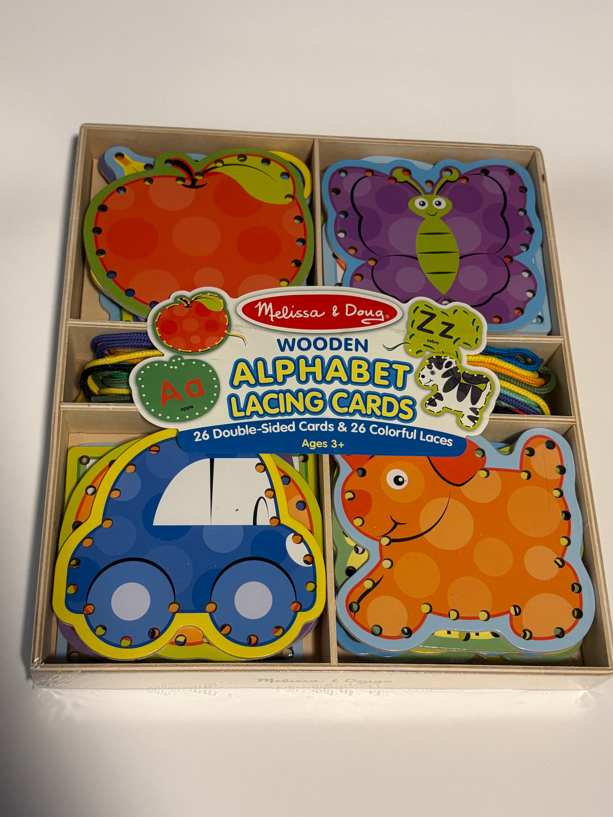 Seller #177 New Melissa and Doug Lacing Cards