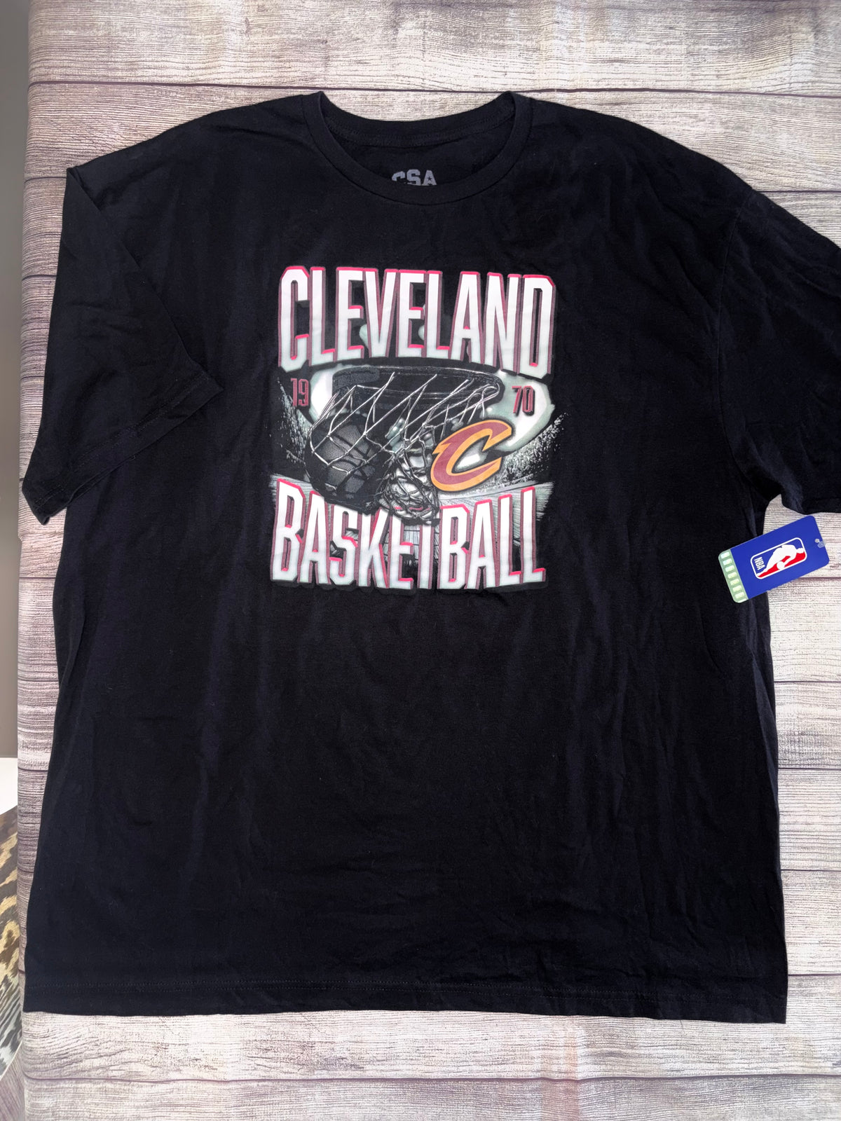 Seller 124 NEW CSA Men’s 2XL Cleveland Basketball Tee