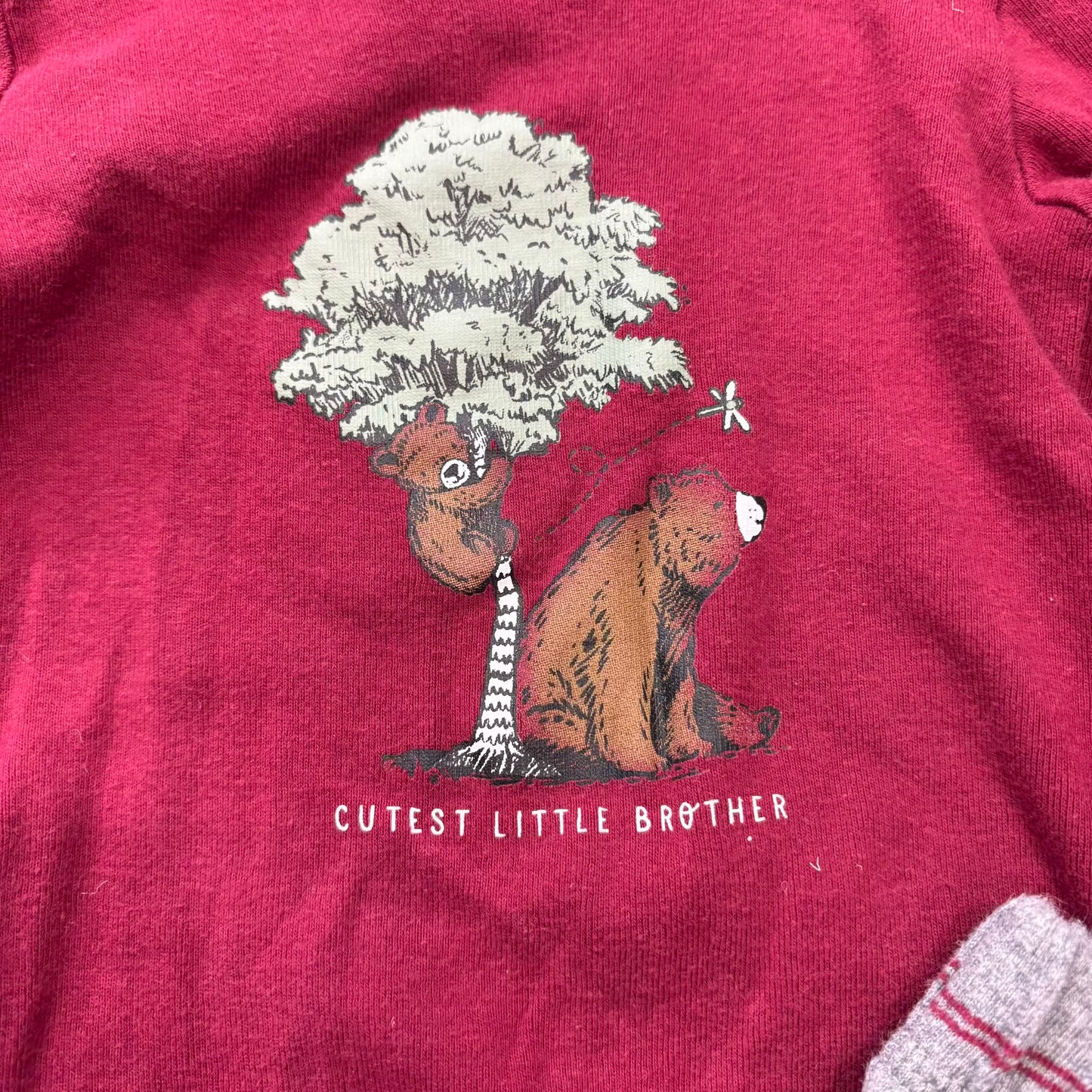 Seller 189 Boys 6m Carter's "Cutest Little Brother" Outfit EUC