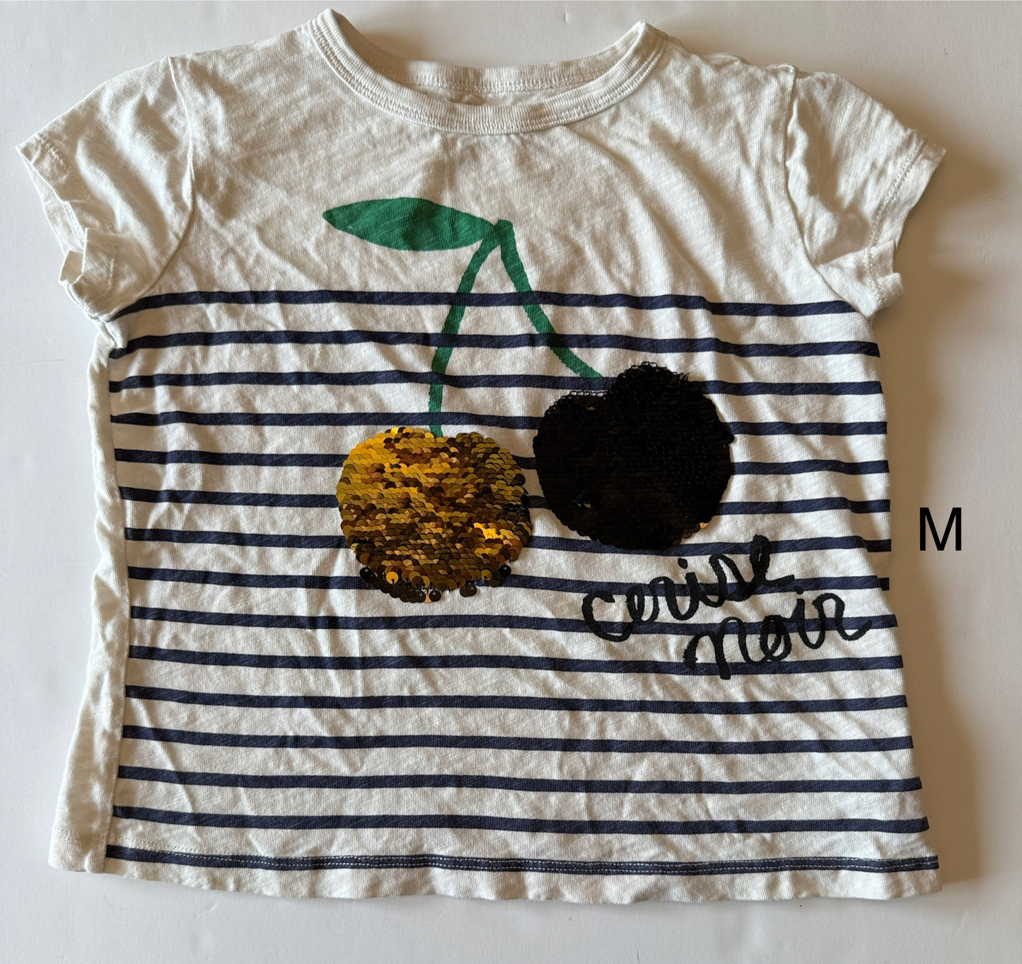 Seller # 90_Jcrew Crewcuts girl size M vguc flip sequin tee