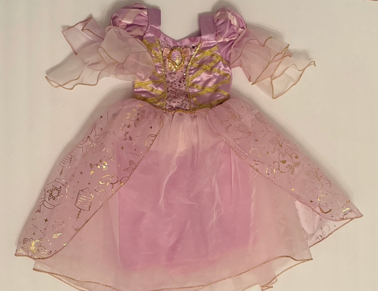 #180 Girls 3 Disney Store Rapunzel Costume - 2 available