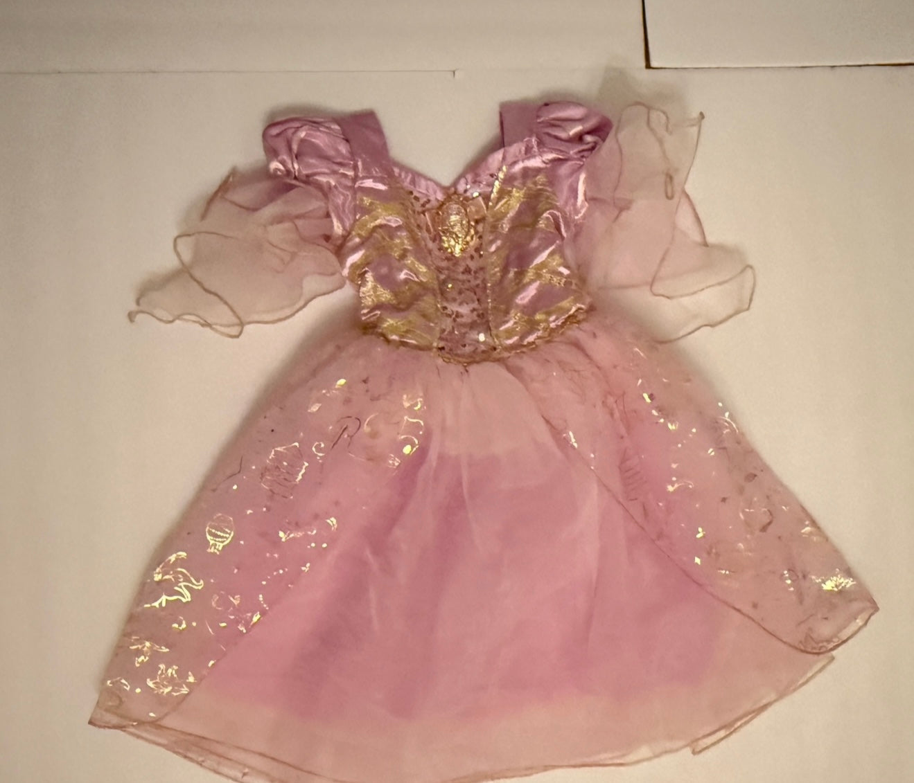 #180 Girls 3 Disney Store Rapunzel Costume - 2 available