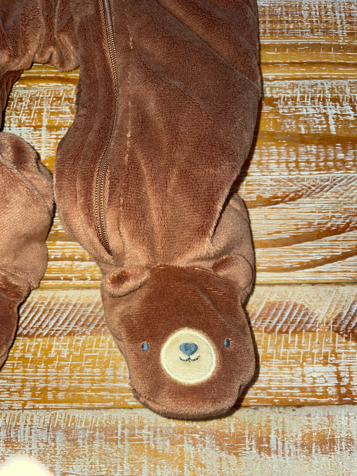 #4 Carter's Brown Bear Bunting Suit NWOT 6 months