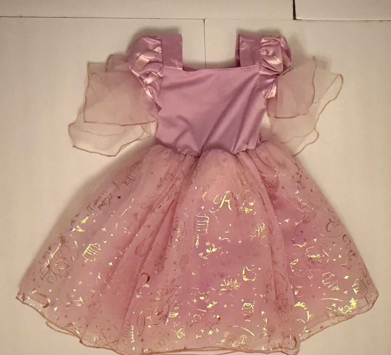 #180 Girls 3 Disney Store Rapunzel Costume - 2 available