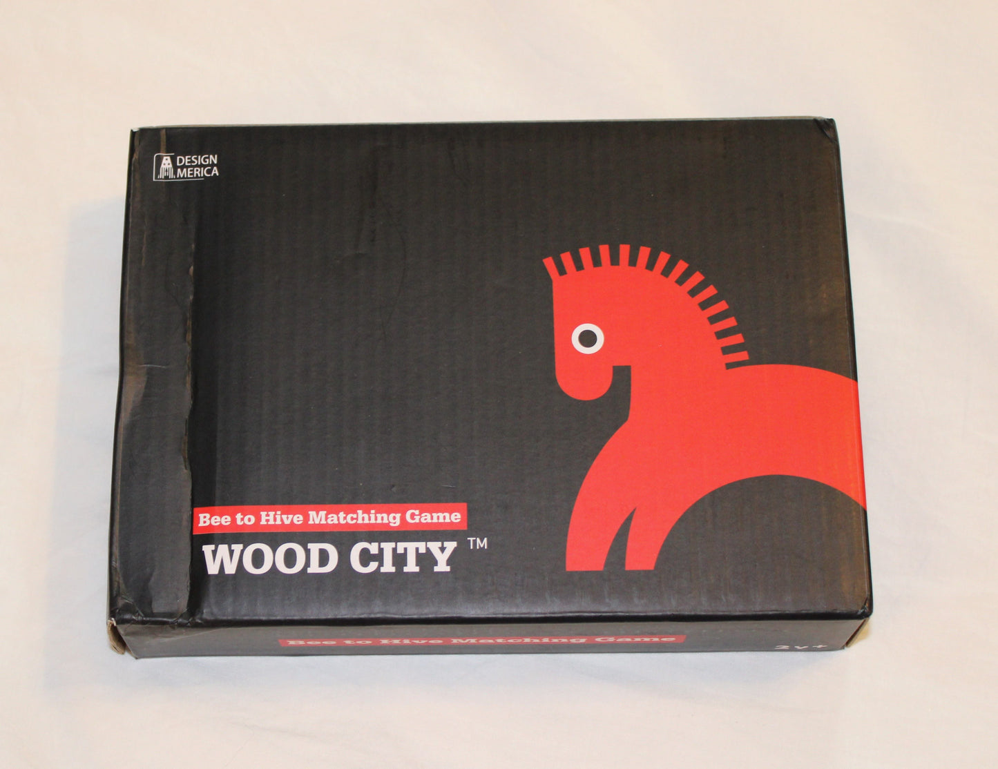 #126 Wooden matching bee puzzle