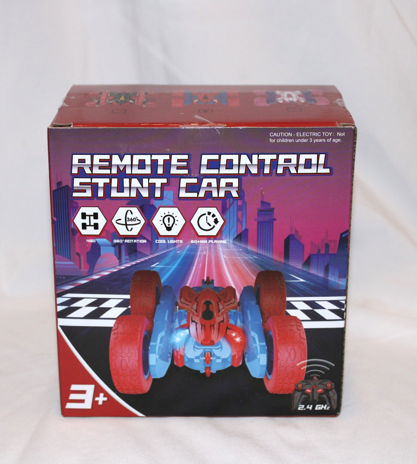 #126 Spiderman remote control stunt car