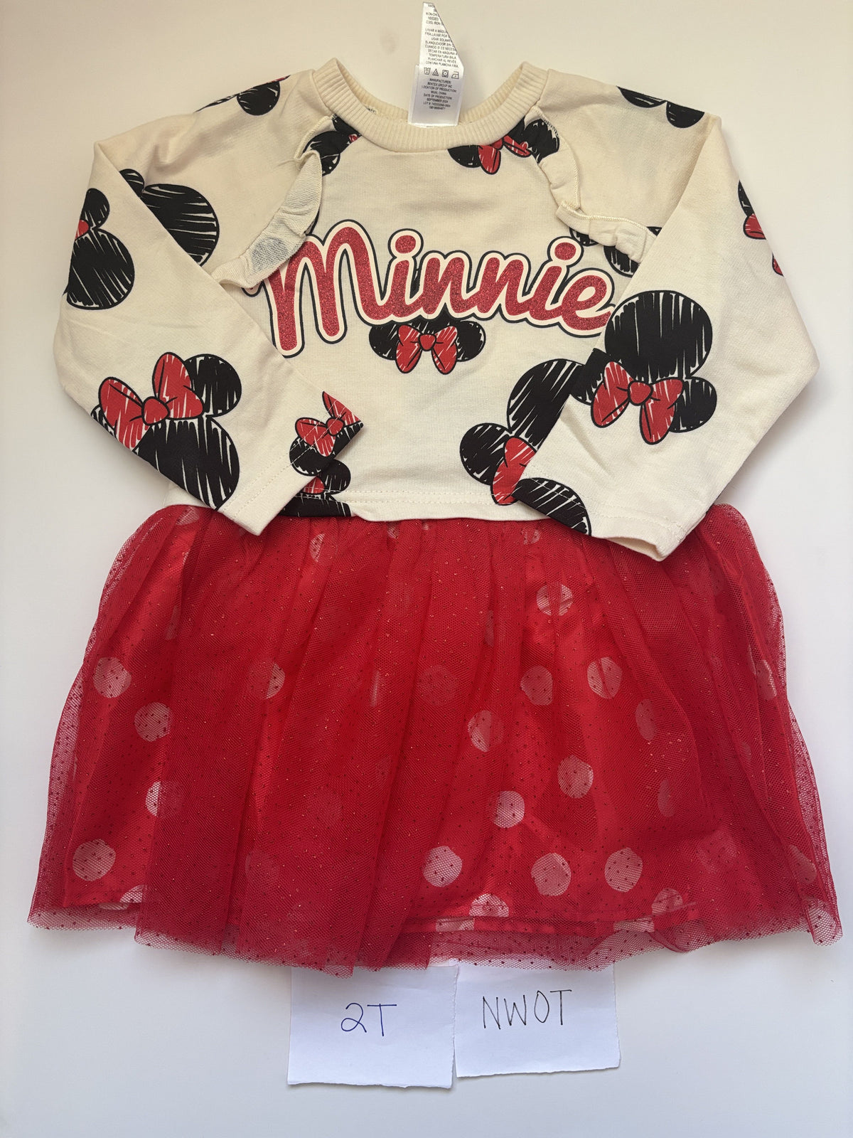 #138 - 2T NWOT Minnie Mouse Dress